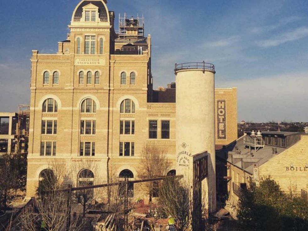 Pearl District San Antonio skyline buildings