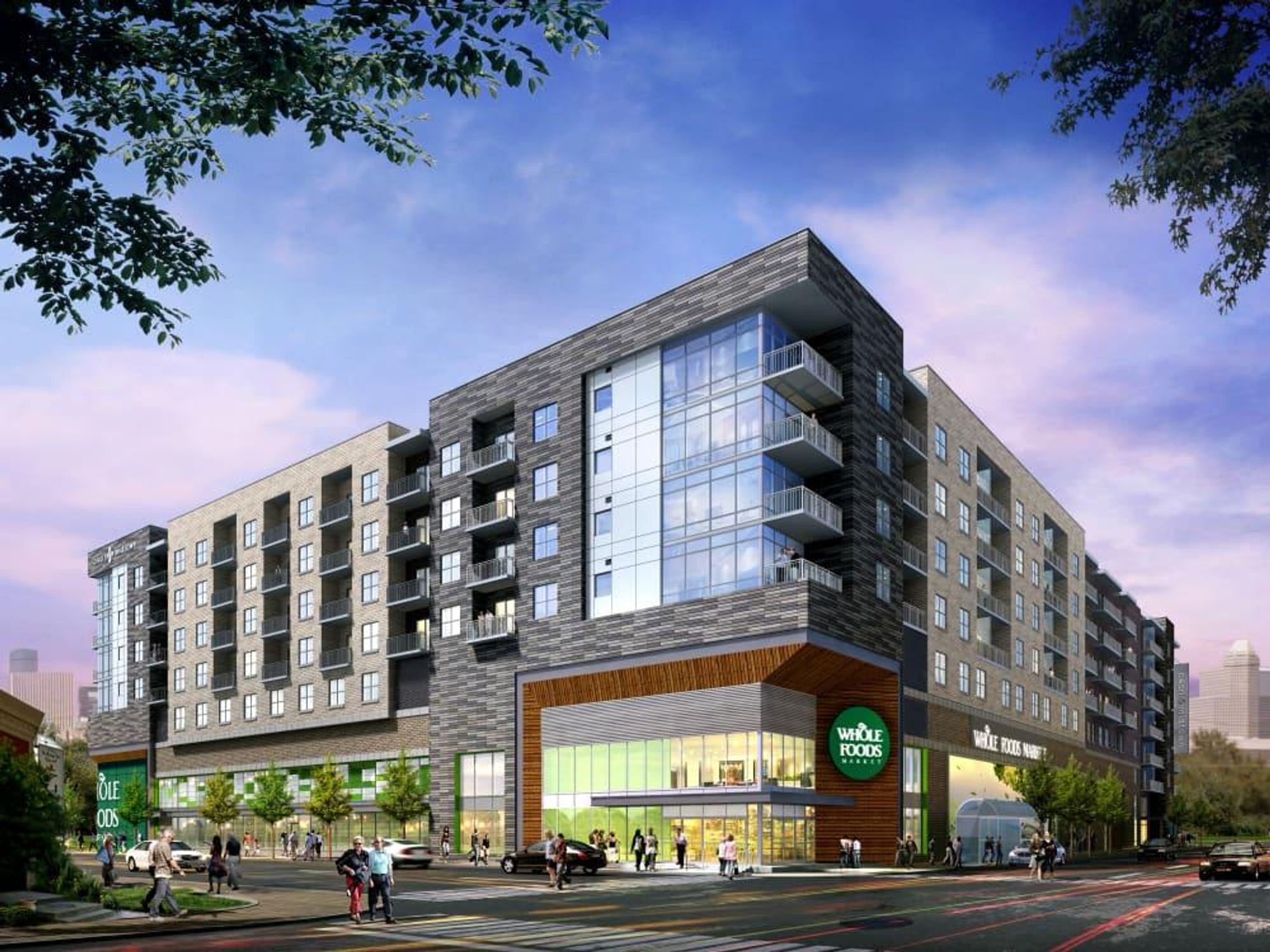 Pearl Midtown Whole Foods mixed-use