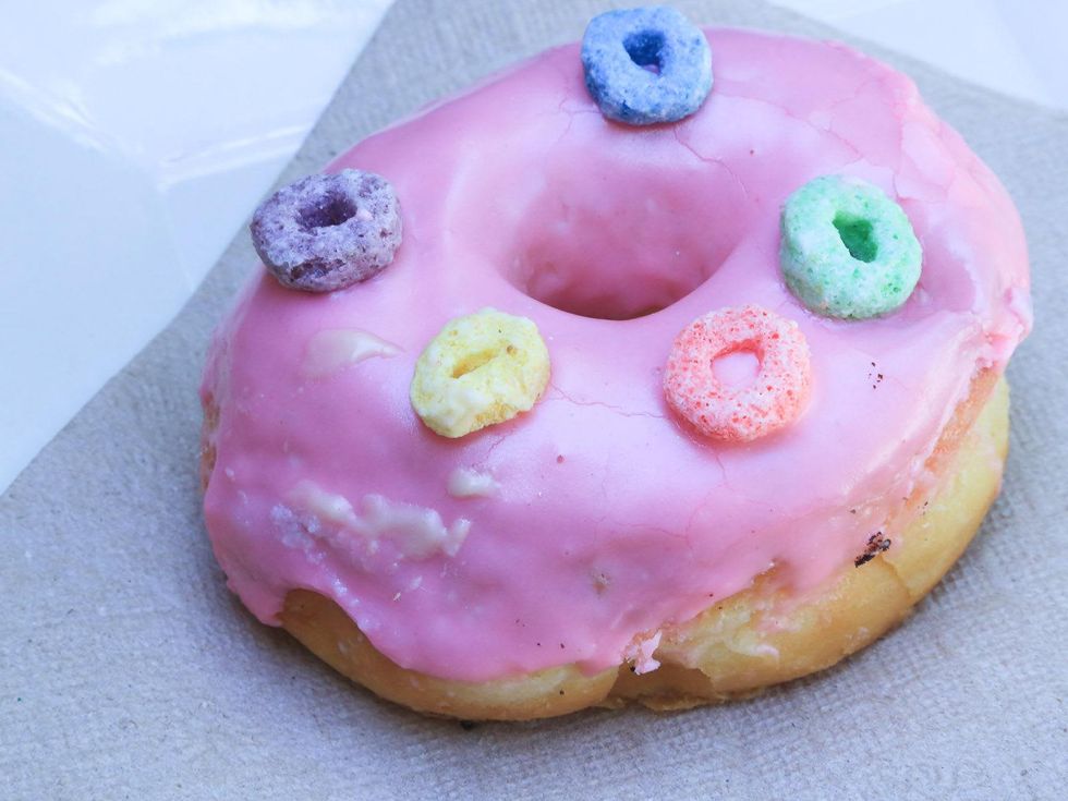 Pena's Donut Heaven & Grill Pearland June 2013 doughnut