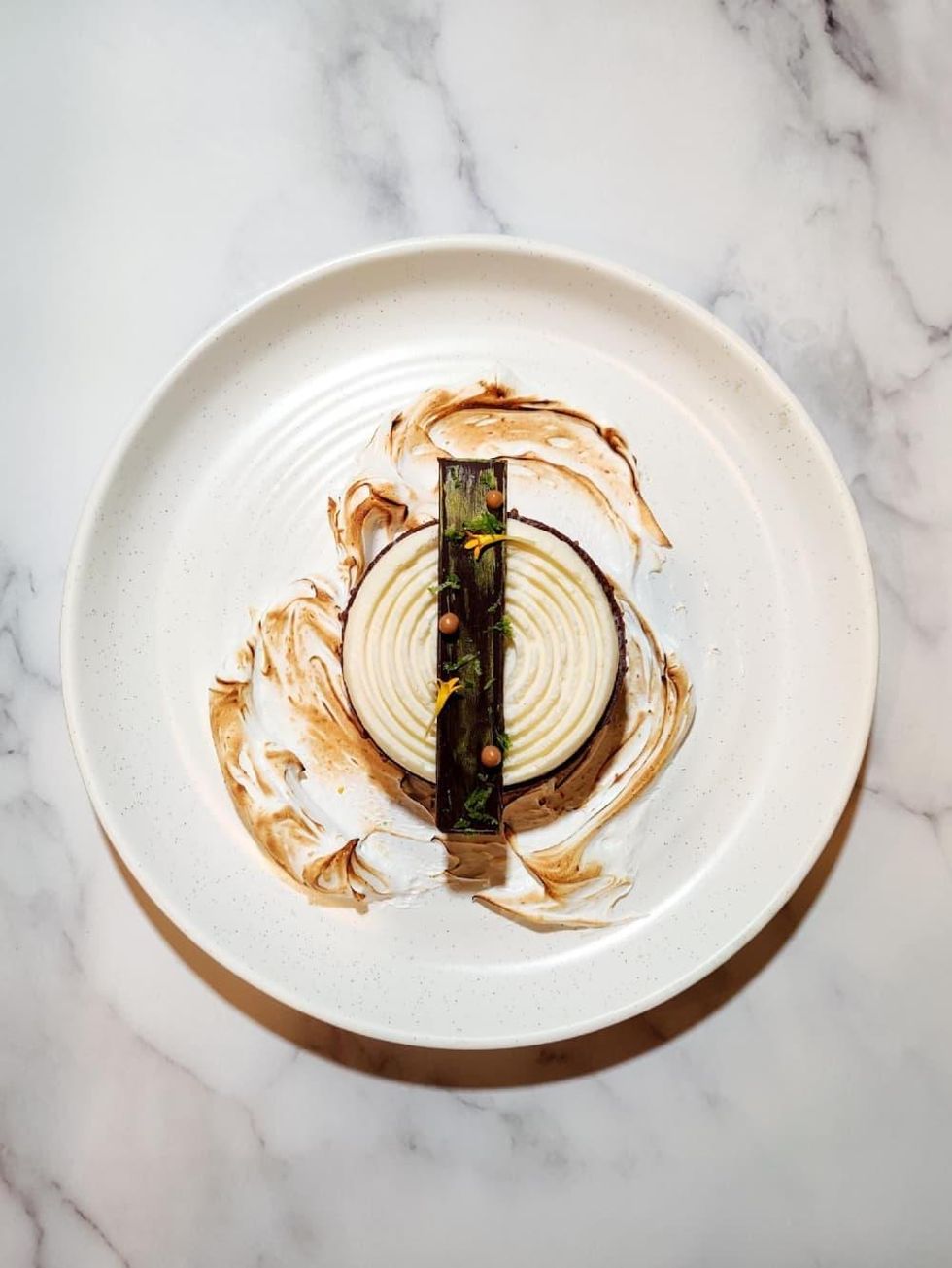 Permission Whiskey chartreuse tart