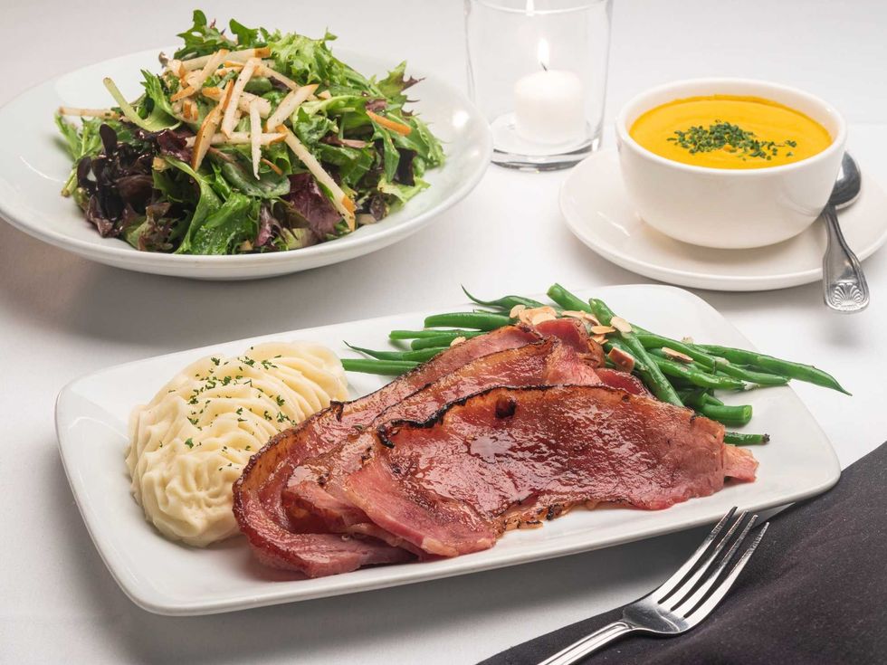 Perry's Steakhouse ham plate