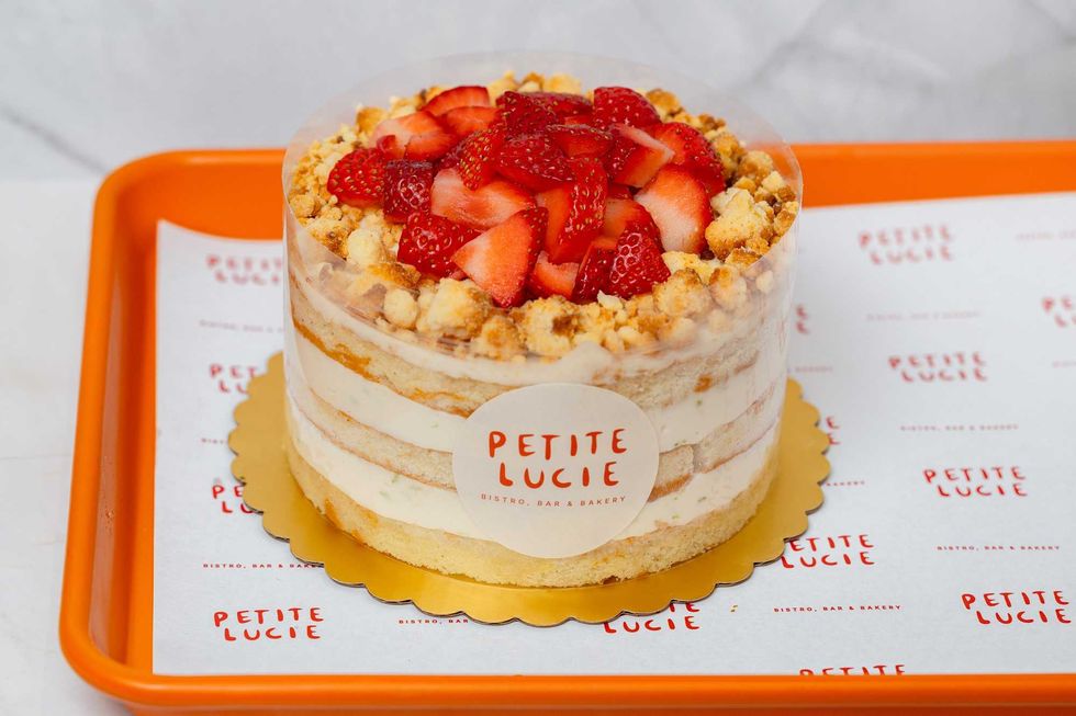 Petite Lucie birthday cake
