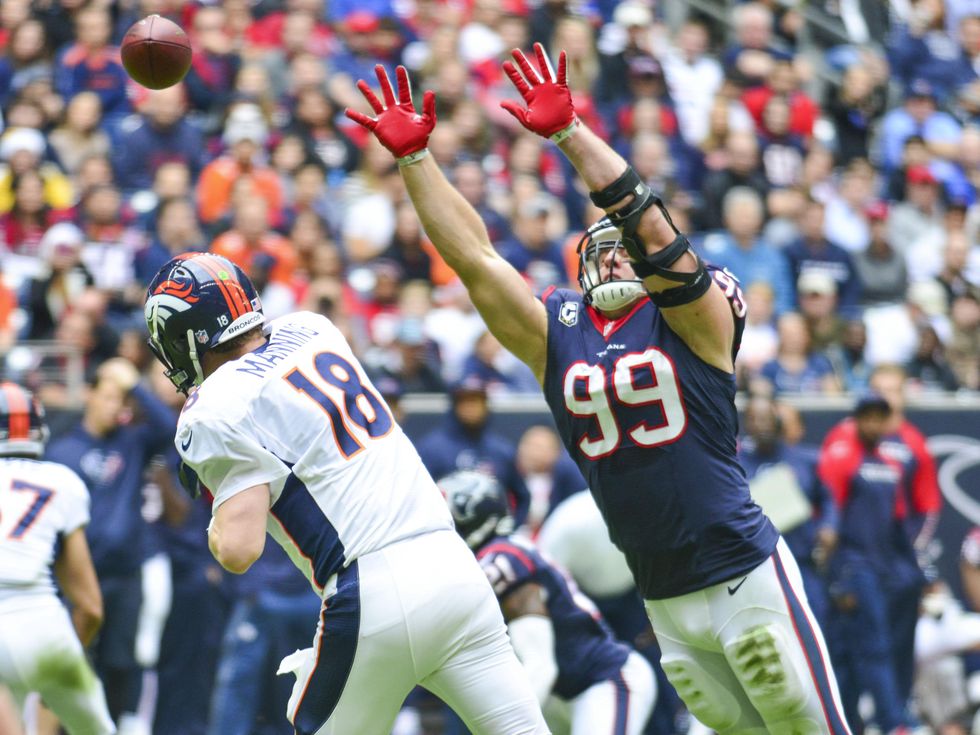 Peyton Manning J.J. Watt Texans