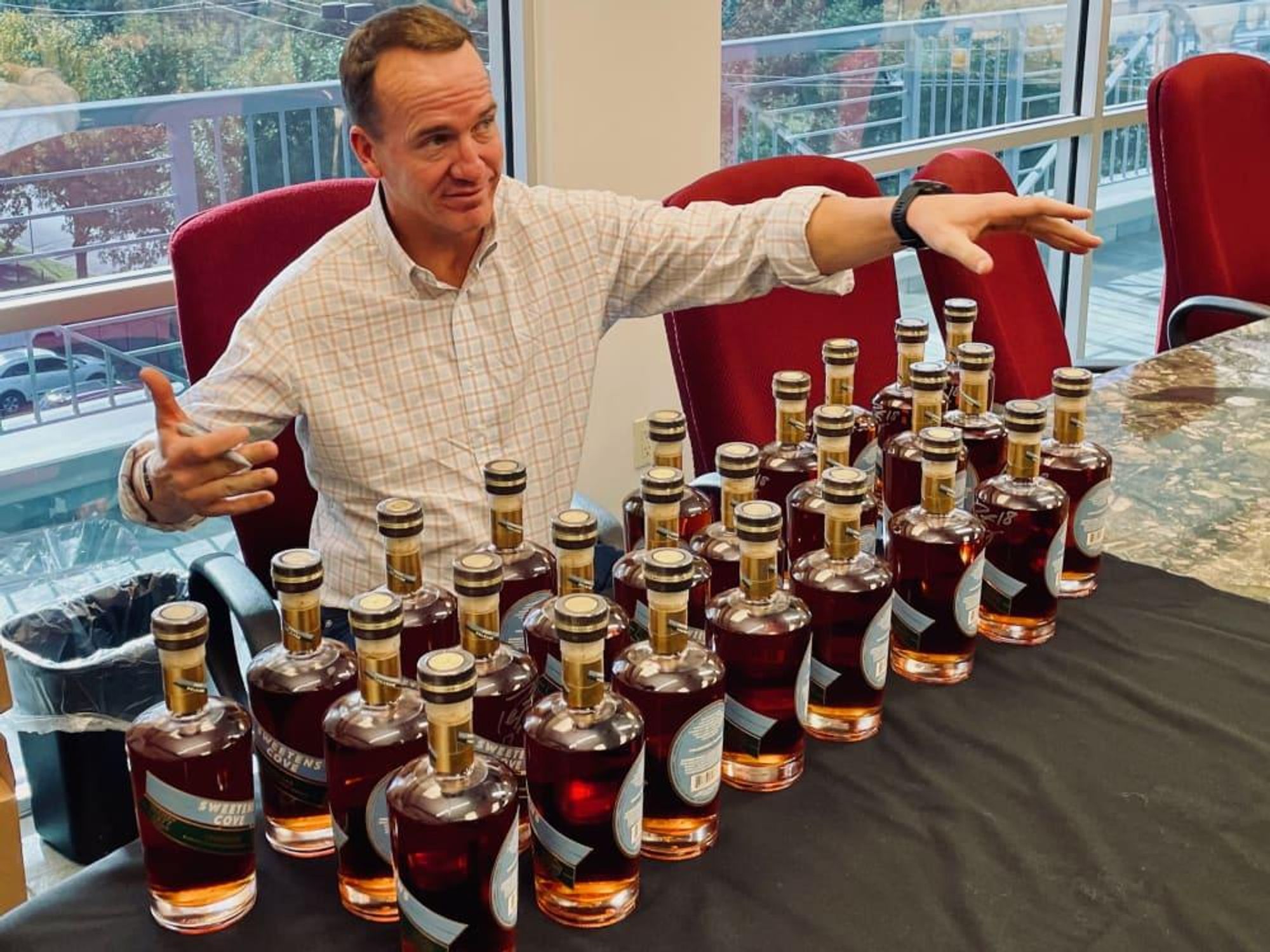 Peyton Manning Sweetens Cove