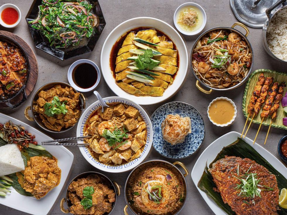 Phat Eatery The Woodlands food spread