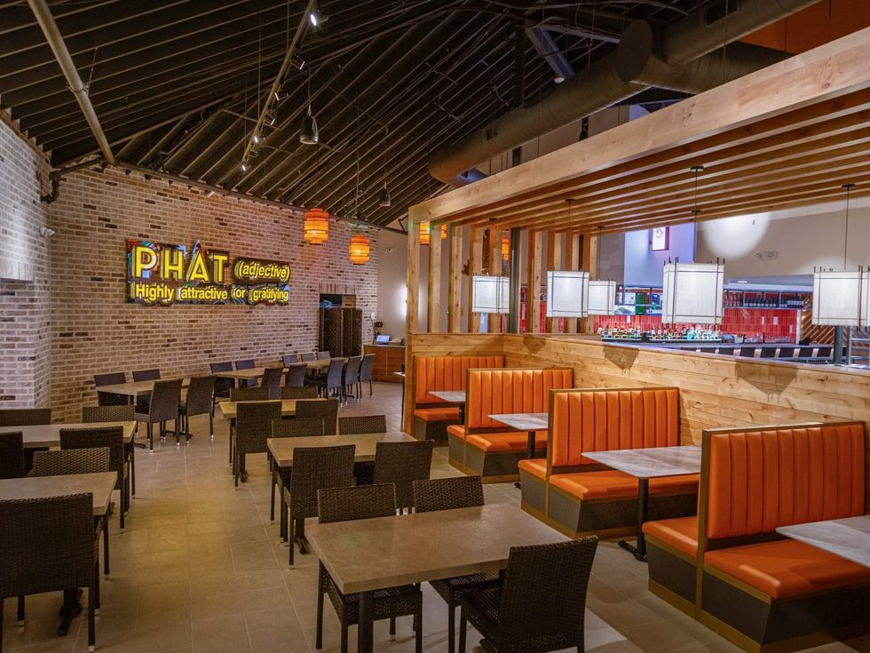 Phat Eatery The Woodlands interior