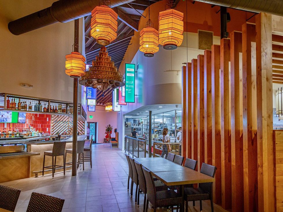 Phat Eatery The Woodlands interior