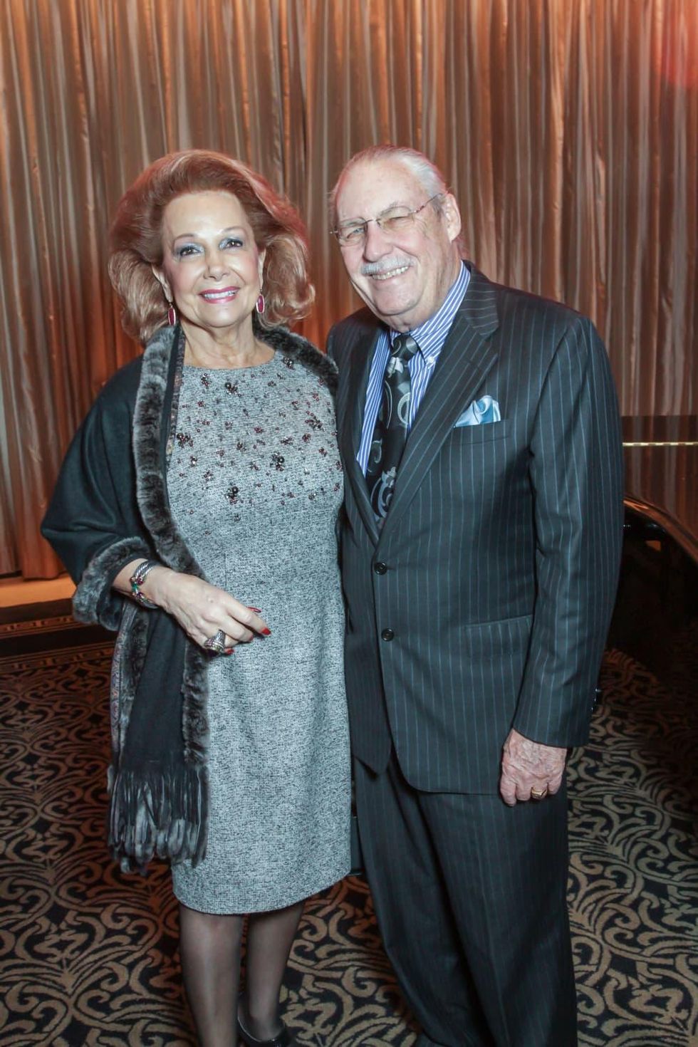 Philamena Baird, Arthur Baird at Interfaith Ministries brunch