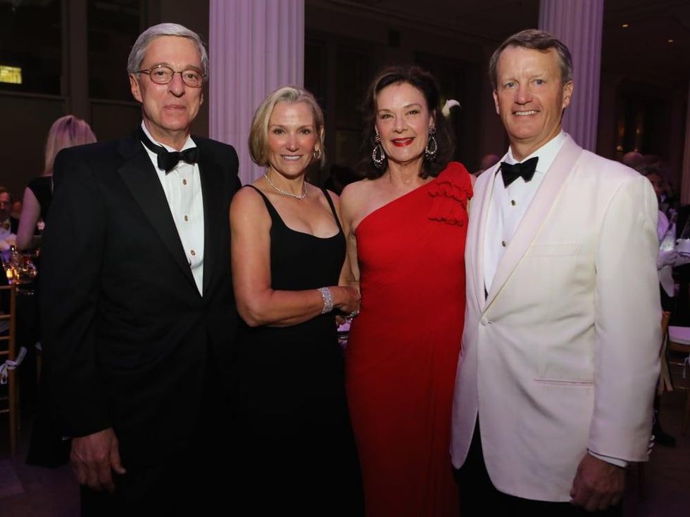 Philip Edmundson, Beth Tilney, Sally Edmundson, Schuyler Tilney at Stages Gala 2017