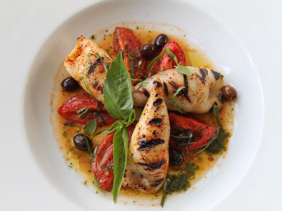 Philippe's Grilled Calamari