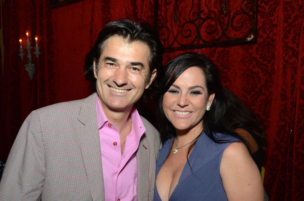 Philippe Schmit and Tonja Oria at the Don Vaughn CD Launch Party August 2014