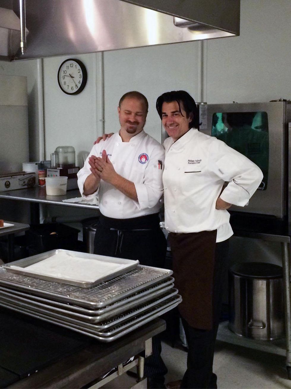 Philippe Schmit foie gras dinner March 2014