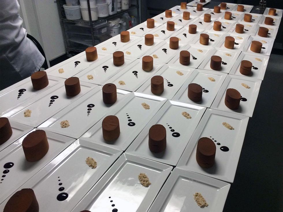 Philippe Schmit foie gras dinner March 2014