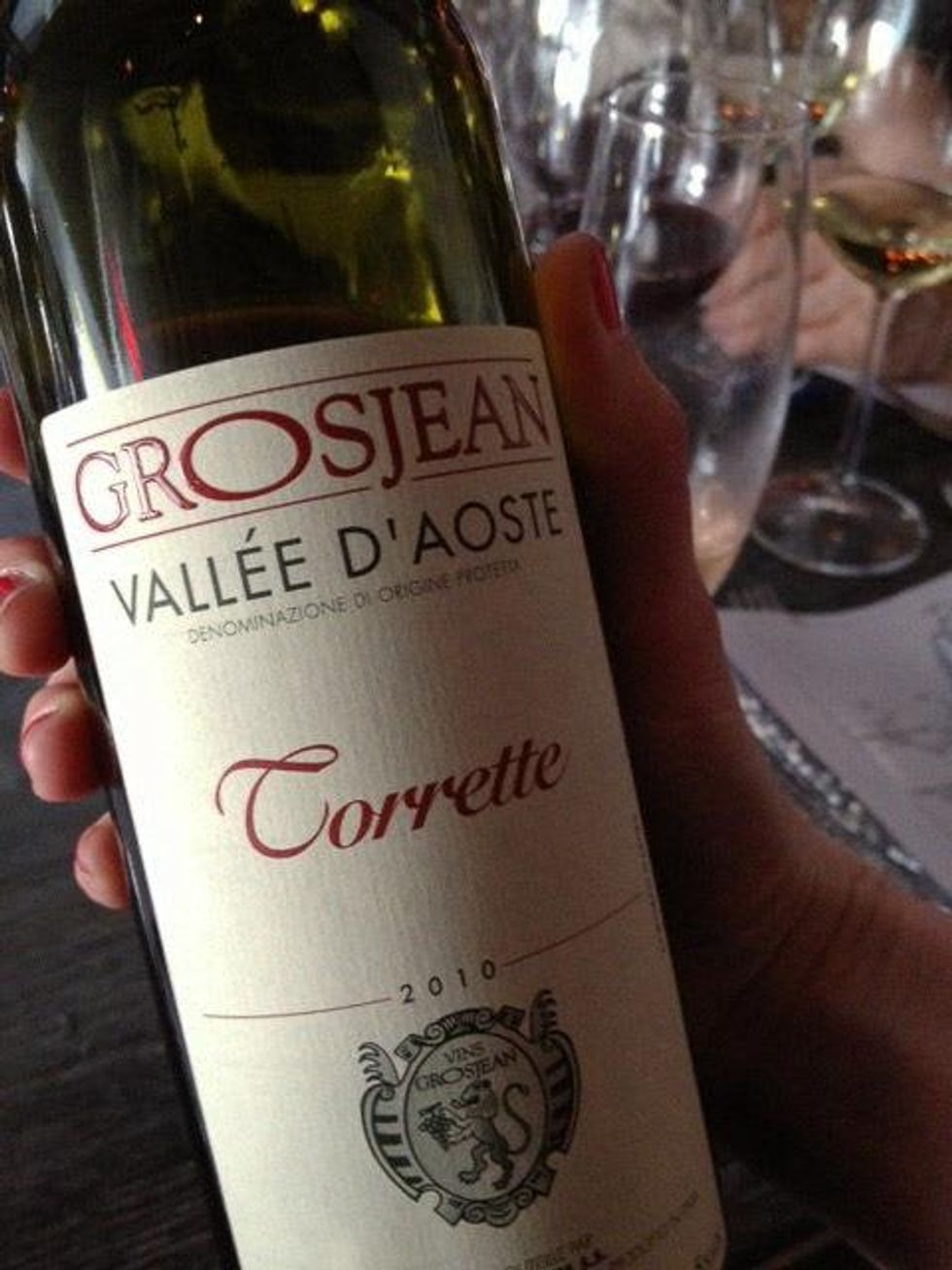 Philippe Wine Seminar May 2013 Phil's Torette wine