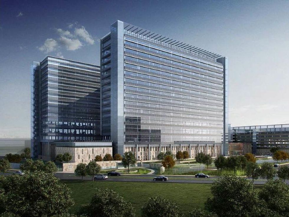 Phillips 66 headquarters rendering for Energy Corridor July 2013
