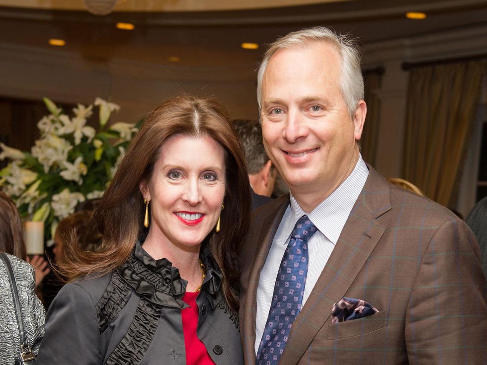 Phoebe and Bobby Tudor at the Preservation Houston Cornerstone Dinner February 2014