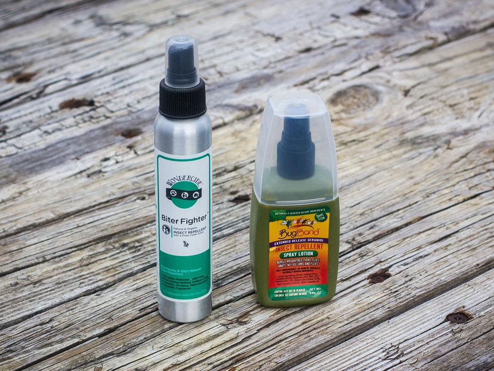 Photo of organic insect repellent products