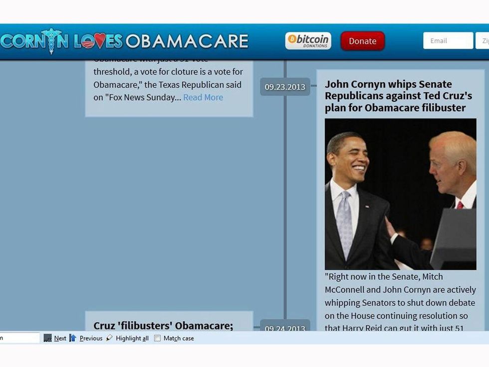 Photoshop controversy President Barack Obama with John Cornyn FAKE with Twitter background January 2014