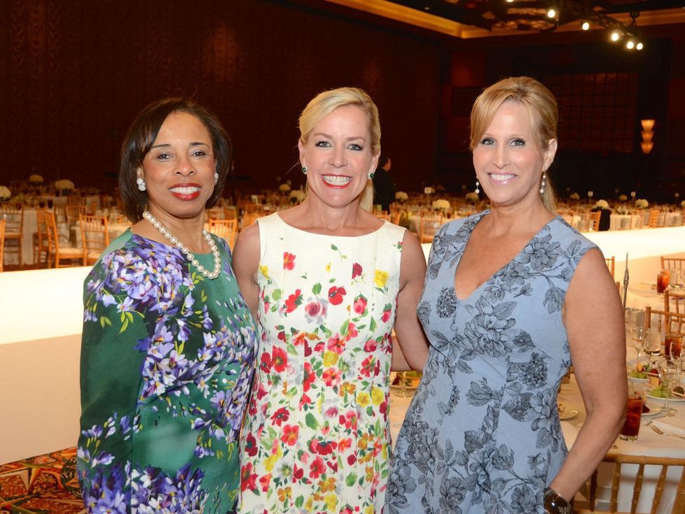 Phylli Williams, Rosemary Schatzman, Vanessa Sendukas at the Best Dressed luncheon March 2015