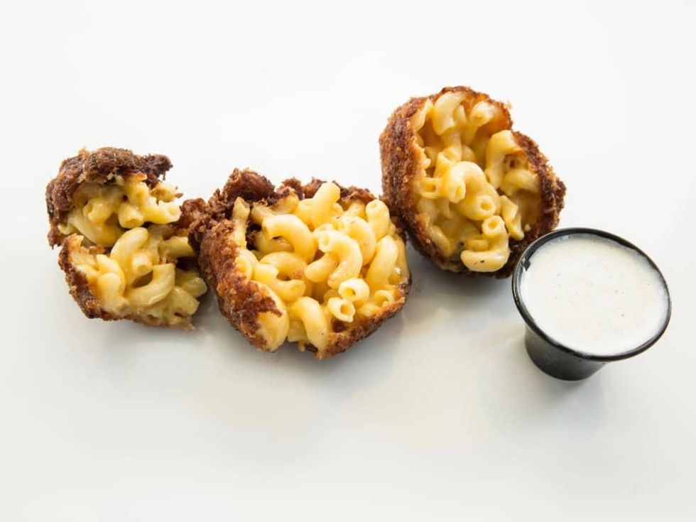 Pi Pizza mac and cheese balls