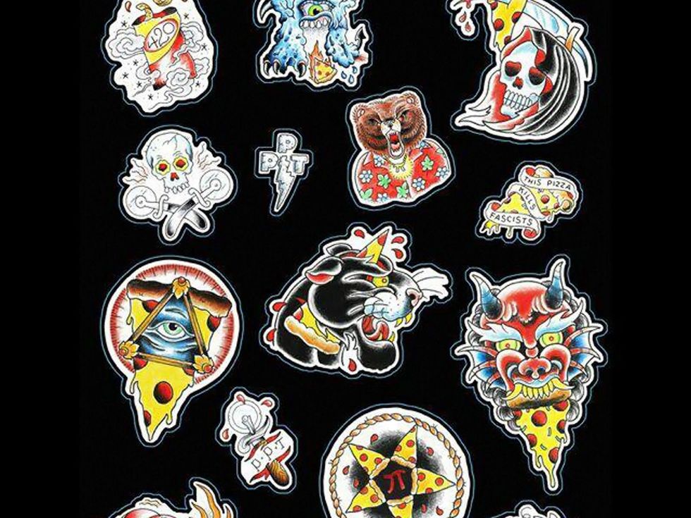 Pi Pizza Truck new tattoos November 2013