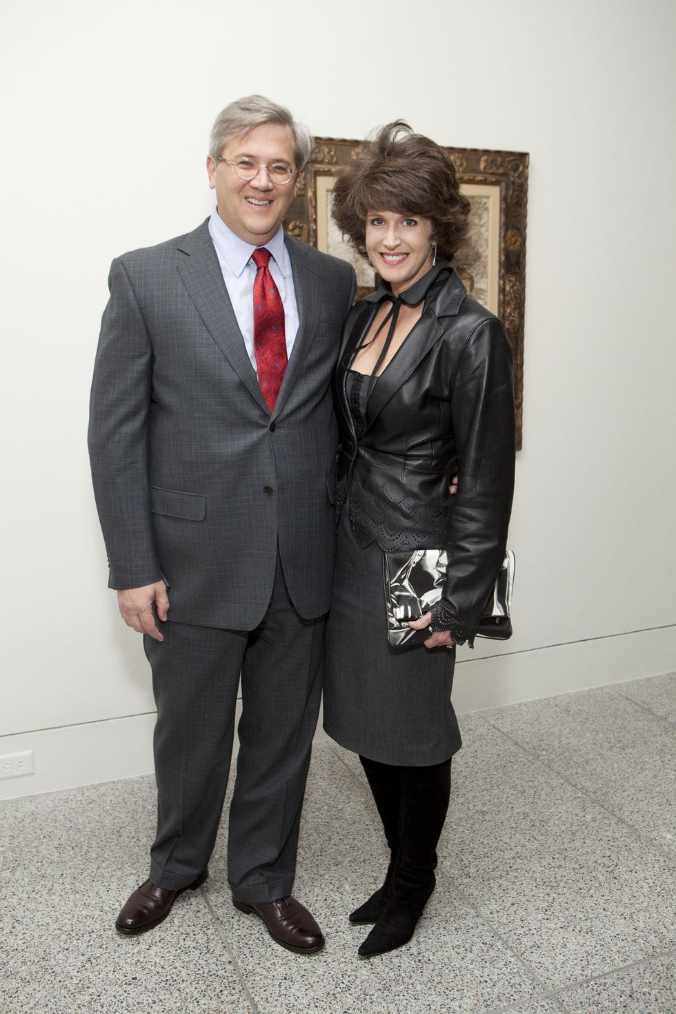 Picasso Black and White opening dinner, February 2013, Albert Grobmyer, Melissa Grobmyer