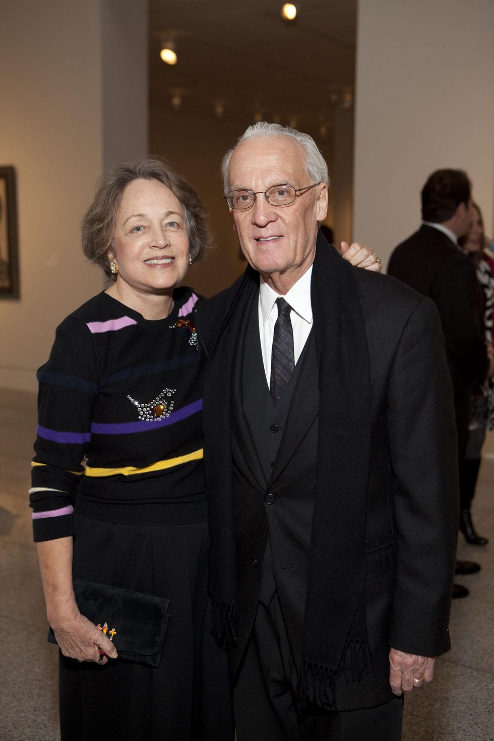 Picasso Black and White opening dinner, February 2013, Anne S. Brown, Peter H. Brown