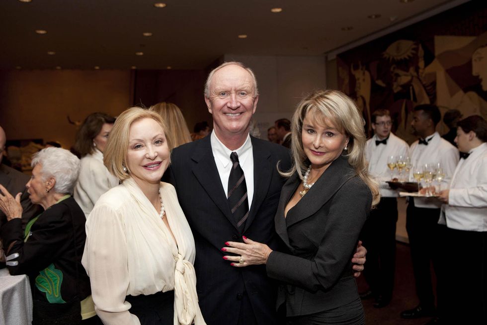 Picasso Black and White opening dinner, February 2013, Tina Pyne, Frank Hevrdejs, Michelle Hevrdejs