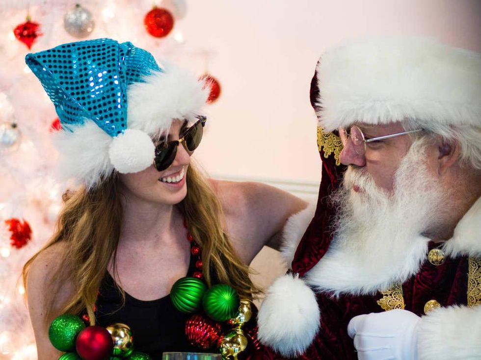 Picture with Santa Claus