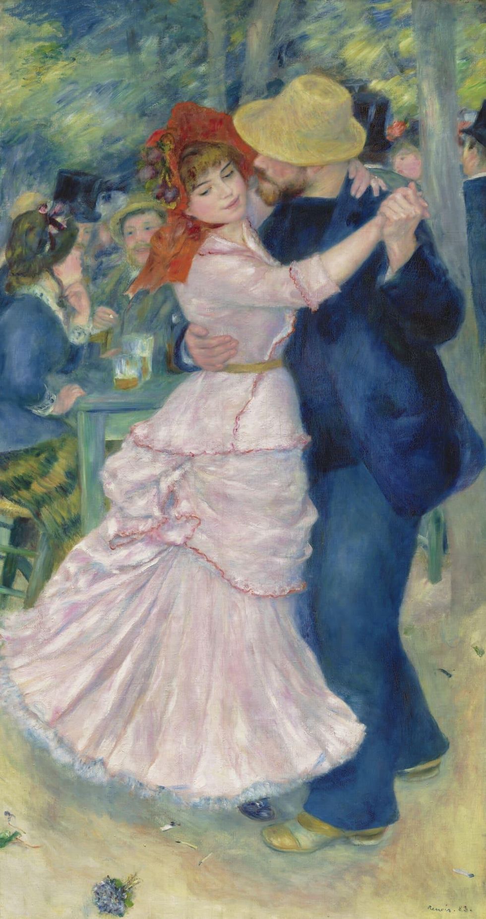 Pierre-Auguste Renoir, Dance at Bougival, 1883, oil on canvas, Museum of Fine Arts, Boston