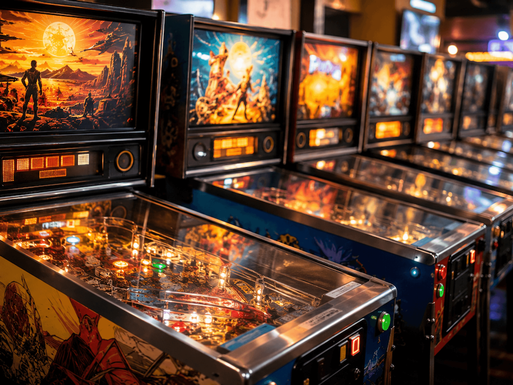 Pinball machines