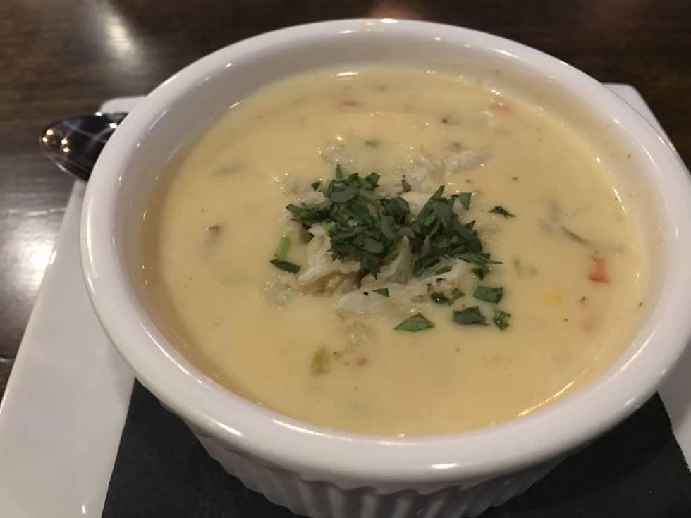 Pinch Seafood corn bisque