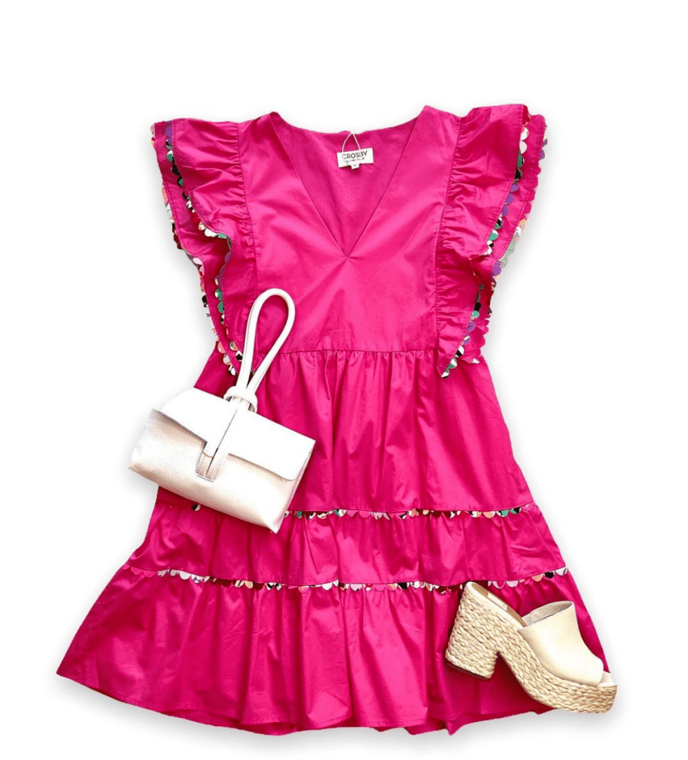 pink dress Frock Shop
