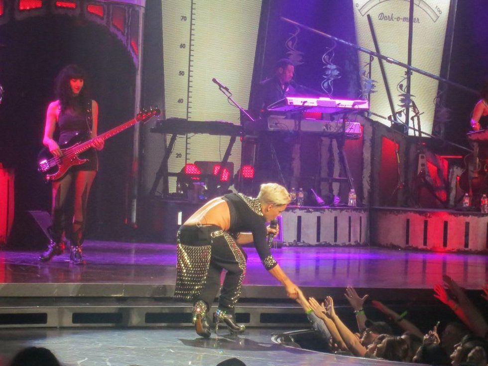 Pink loves her fans and her fans love her