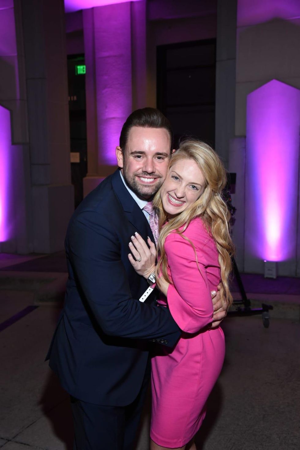 Pink Party 2018 West Ave Jacob frazelle. Stefanie frazelle.