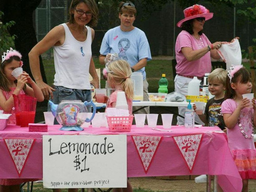 Pink Ribbons Project Serves Up Drink Pink lemonade