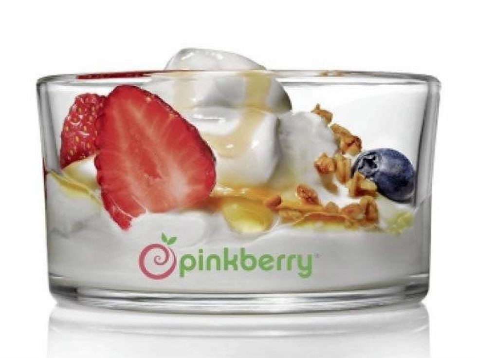 Pinkberry Greek yogurt
