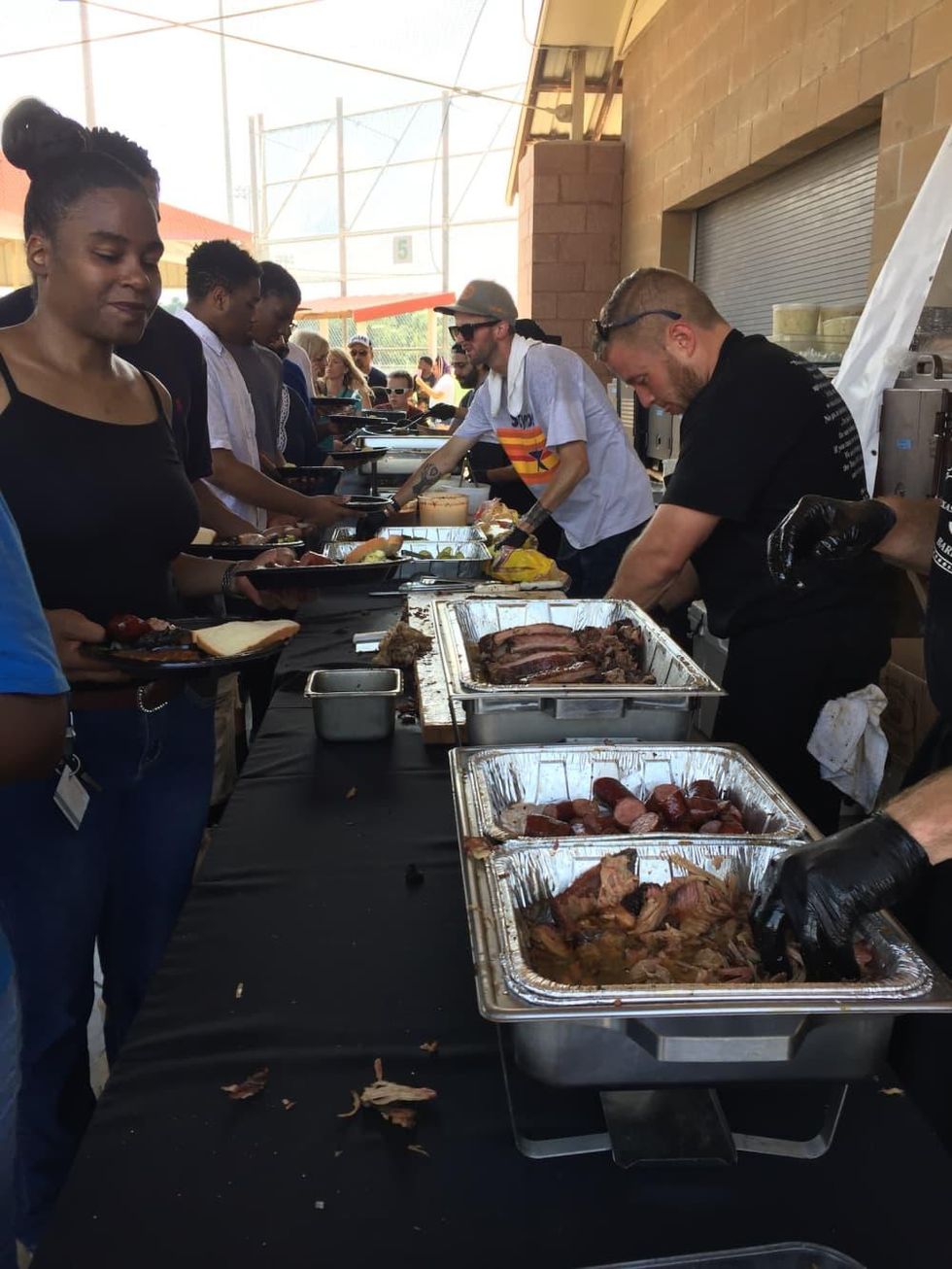 Pinkerton's Barbecue Dez Bryant party