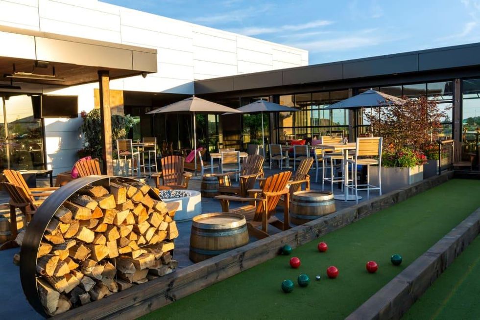 Pinstripes Upper Kirby bocce