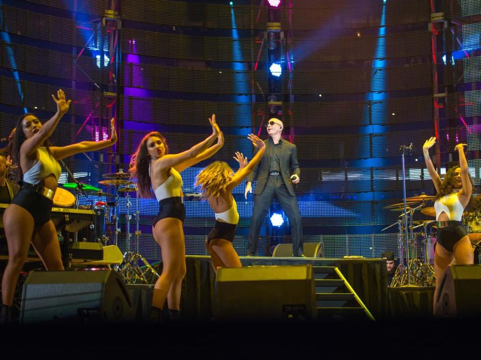 Pitbull at Houston Rodeo