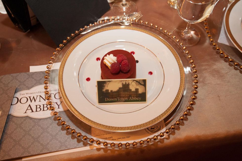 Place Setting at The Women's Home Gala November 2014