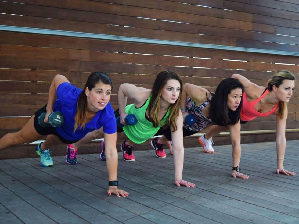 plank exercise, fitness