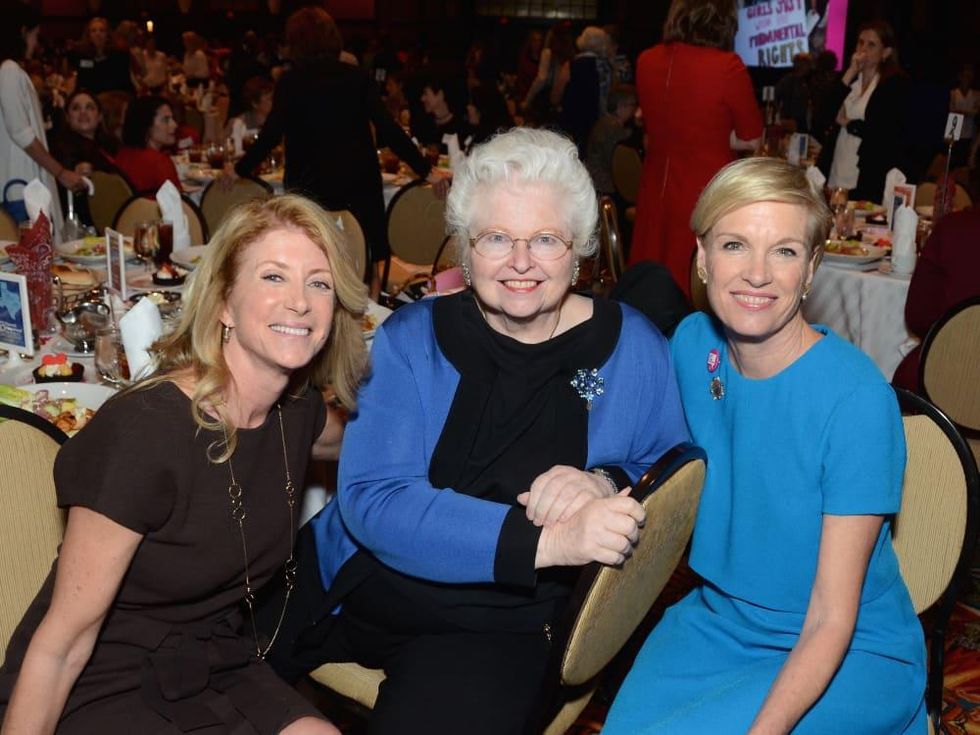Planned Parenthood luncheon, Wendy Davis, Sarah Weddington, Cecile Richards