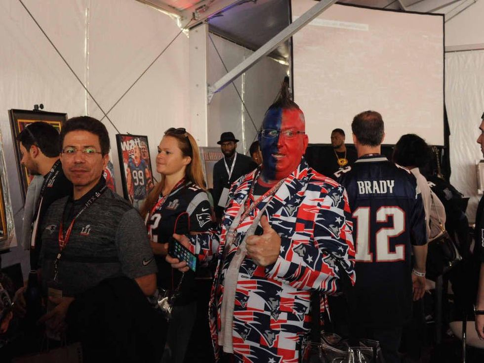 A peek inside Guy Fieri's $700 Super Bowl tailgate part