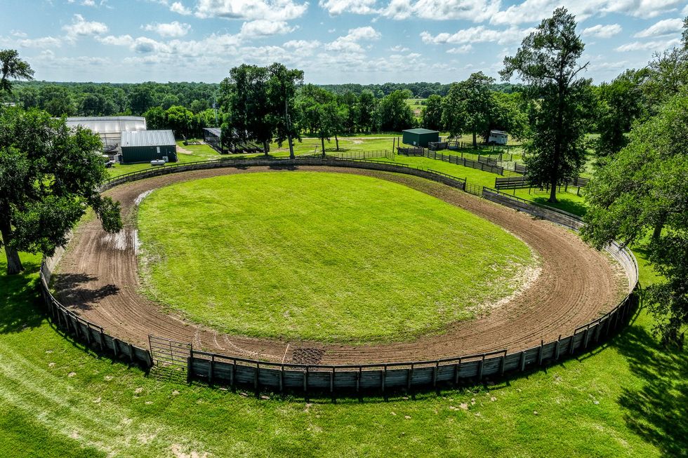 Plenty of space for riding or training.