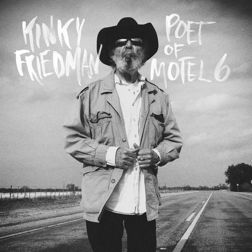 Poet of Motel 6 by Kinky Friedman album cover