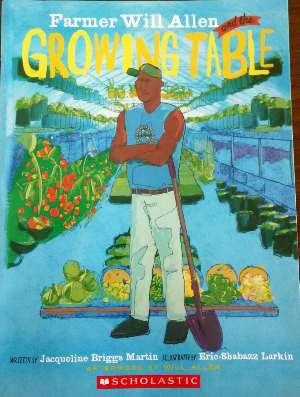 Points of Light conference, book Farmer Will Allen and the Growing Table.