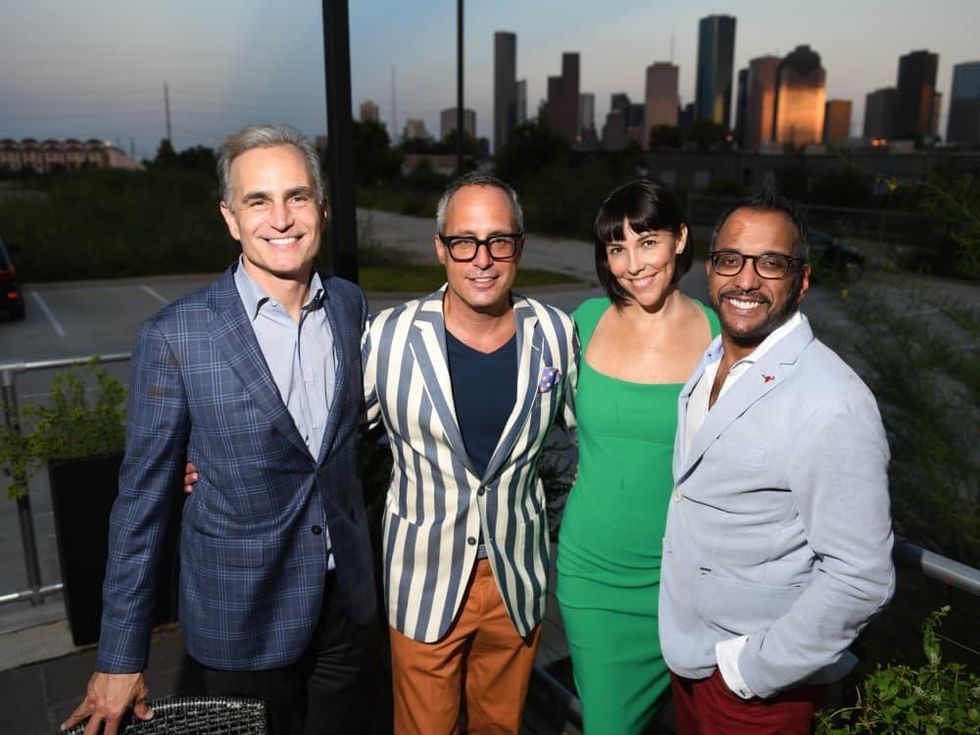 Poitin grand opening party David Gow Mark Sullivan Lara Kopriva Steven Devadanam