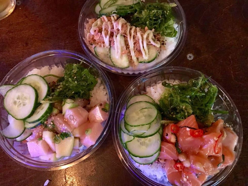 Pokeology poke bowls