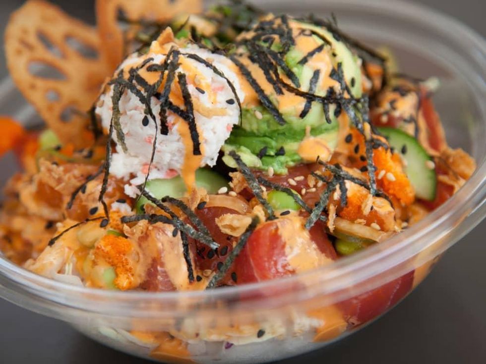 Fave New York Citybased poke restaurant debuts near the Heights with